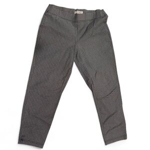 Nanette Lepore Womens Size 6 Ankle Pants Black White Geometric Slim